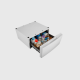 Pedestal de 15.5" para Lavadora y Secadora Carga Frontal Whirlpool Almacenaje