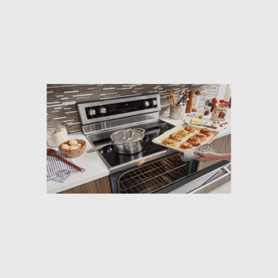 Estufa 30 Pulgadas Eléctrica KFEG500ESS Kitchenaid