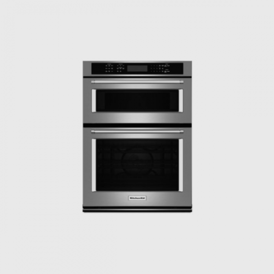 Horno Doble 30" con Microondas Kitchenaid 
