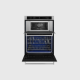 Horno Doble 30" con Microondas Kitchenaid 