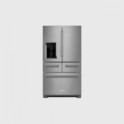Refrigerador 25.8 Pies French Door Kitchenaid KRMF706ESS 5 Puertas, 2 Cajones