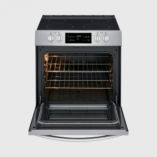 Estufa Eléctrica 30 Pulgadas Frigidaire FFEH3051VS Con Control Frontal