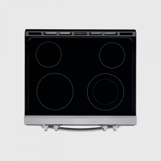 Estufa Eléctrica 30 Pulgadas Frigidaire FFEH3051VS Con Control Frontal