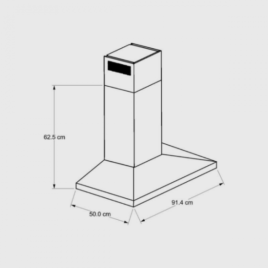 Campana De Pared 36 Pulgadas KitchenAid KVWB606DSS