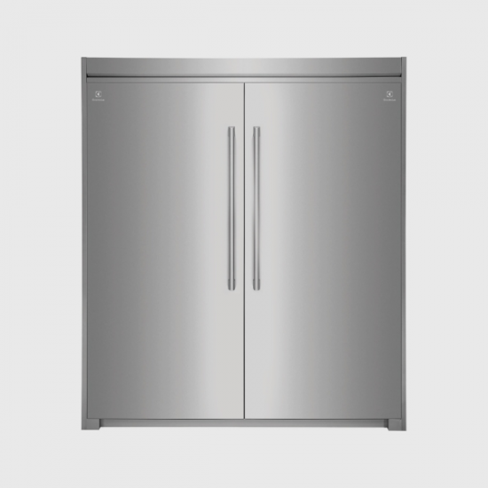 Twins Refrigeradora y Congelador Electrolux EI33AR80WS/EI33AF80WS