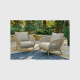 Juego de Sala Swiss Valey Ashley P390-838-820(2)-706-700 Acabado Tipo Yute, Estilo Tipo Livistona