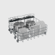 Lavaplatos 24 Pulgadas Beko DDT38530X 8 Programas
