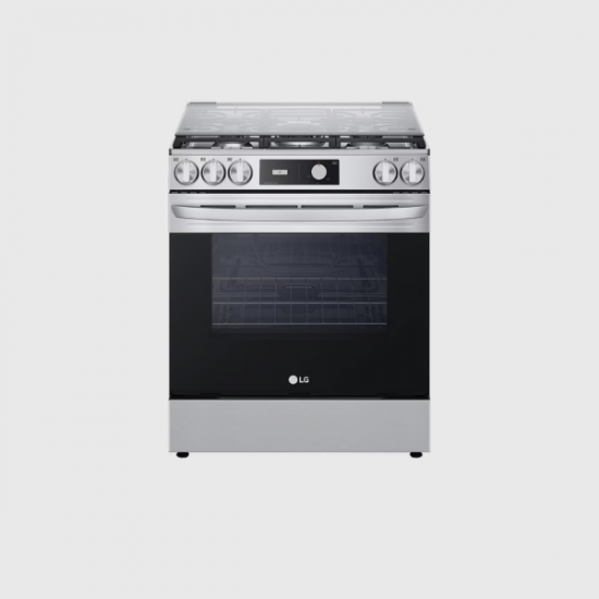 Estufa a Gas 30 Pulgadas LG LRGL5841S Triple Quemador Easy Clean