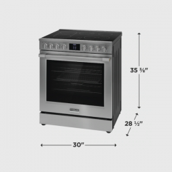 Estufa 30 Pulgadas Eléctrica Frigidaire Professional PCFE3080AF Estufa 30 Pulgadas Eléctrica Frigidaire Professional PCFE3080AF