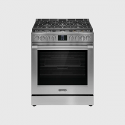 Estufa 30 Pulgadas a Gas Frigidaire Professional PCFG3080AF Freidora de Aire Estufa 30 Pulgadas a Gas Frigidaire Professional PCFG3080AF Freidora de Aire