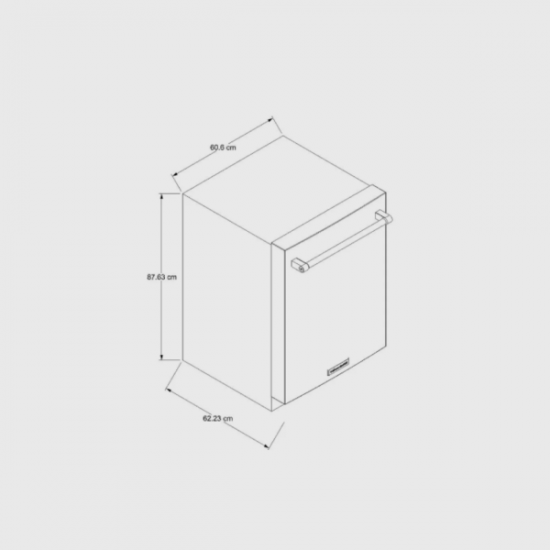 Lavaplatos 24 Pulgadas KDTE204KPS KitchenAid 13 Servicios