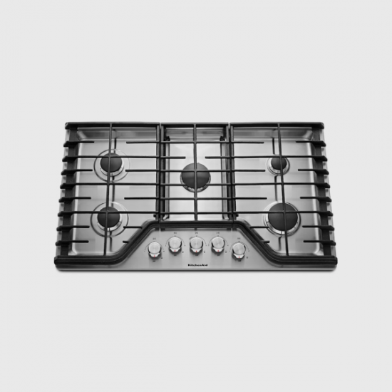 Cooktop 30 Pulgadas a Gas KCGS350ESS KitchenAid Acero Inoxidable