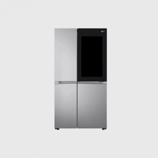 Refrigeradora Side By Side 24.5 Pies LG VS25QFNW Instaview y Smart Inverter