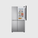 Refrigeradora Side By Side 24.5 Pies LG VS25QFNW Instaview y Smart Inverter