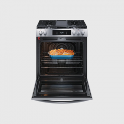 Estufa a Gas 30 Pulgadas Frigidaire Gallery GCFG3060BF Con Más de 15 Formas de Cocinar Estufa a Gas 30 Pulgadas Frigidaire Gallery GCFG3060BF Con Más de 15 Formas de Cocinar